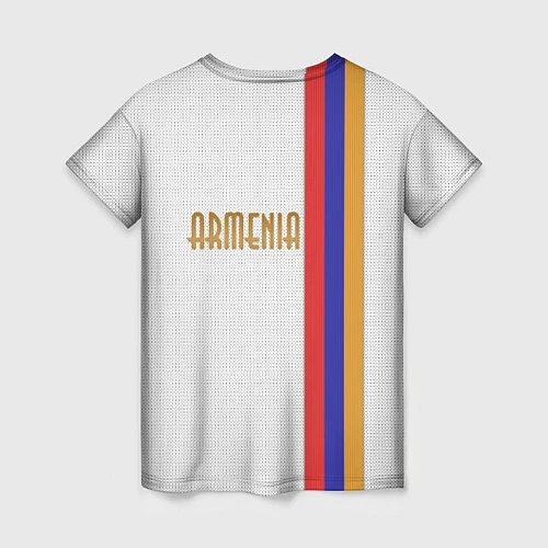 Женская футболка Armenia Line / 3D-принт – фото 2