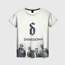 Футболка женская Shinedown Band, цвет: 3D-принт