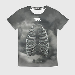 Футболка женская TFK Born Again, цвет: 3D-принт