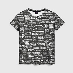 Футболка женская Rock Star, цвет: 3D-принт