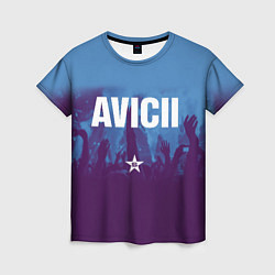 Футболка женская Avicii Star, цвет: 3D-принт