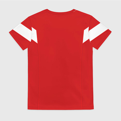 Женская футболка Сборная России / 3D-принт – фото 2