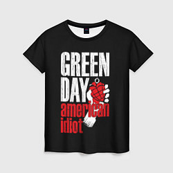 Женская футболка Green Day: American Idiot