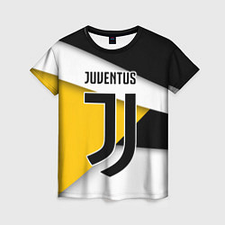 Футболка женская FC Juventus, цвет: 3D-принт