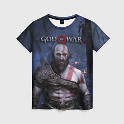 Женская футболка God of War: Kratos