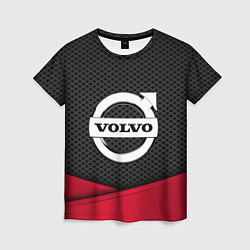 Футболка женская Volvo: Grey Carbon, цвет: 3D-принт