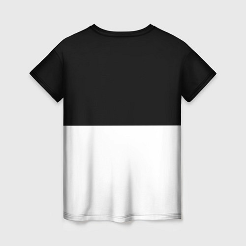Женская футболка Molly: Black & White / 3D-принт – фото 2