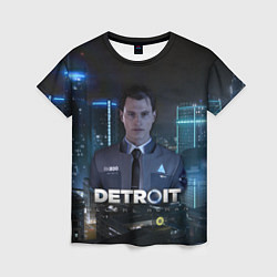 Футболка женская Detroit: Connor, цвет: 3D-принт