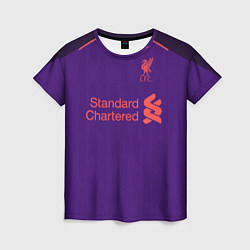 Футболка женская FC Liverpool Away 18-19, цвет: 3D-принт