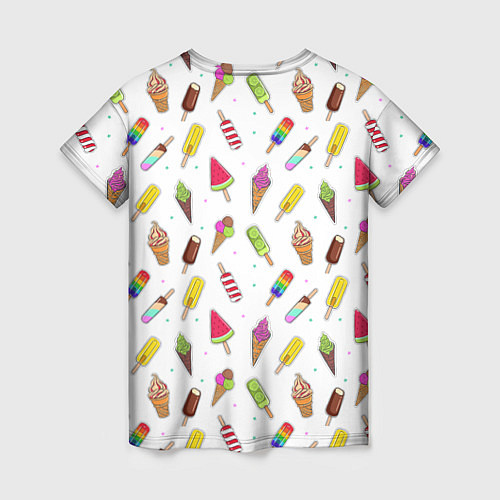 Женская футболка Summer Mix / 3D-принт – фото 2