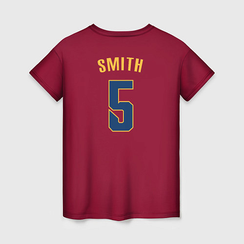 Женская футболка Cleveland Cavaliers: Smith JR 5 / 3D-принт – фото 2