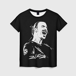 Футболка женская Zlatan Ibrahimovic, цвет: 3D-принт