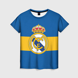 Футболка женская Реал Мадрид, цвет: 3D-принт
