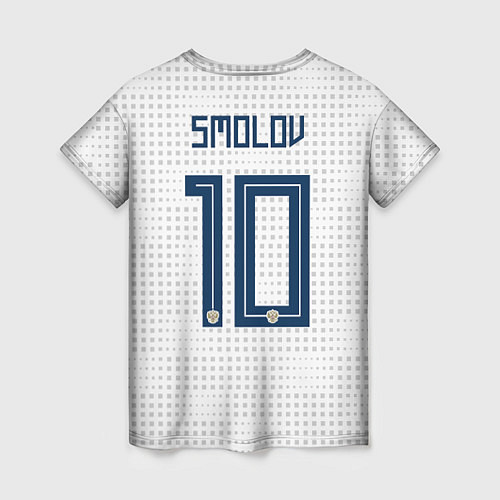 Женская футболка Smolov Away WC 2018 / 3D-принт – фото 2