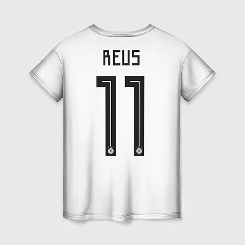 Женская футболка Reus Home WC 2018 / 3D-принт – фото 2