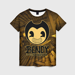 Футболка женская Black Bendy, цвет: 3D-принт