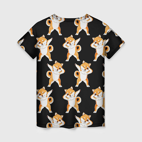 Женская футболка Foxes Dab / 3D-принт – фото 2