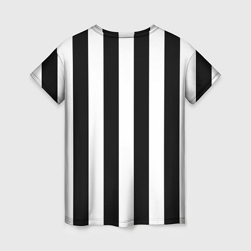 Женская футболка FC Juventus / 3D-принт – фото 2
