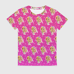 Футболка женская 6IX9INE Pattern, цвет: 3D-принт