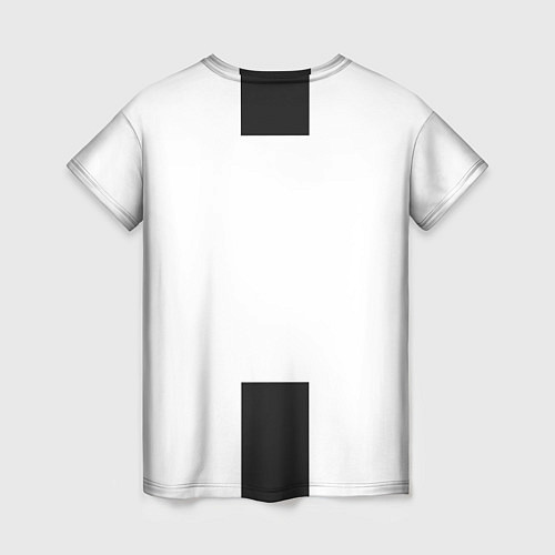 Женская футболка FC Juventus 18-19 / 3D-принт – фото 2