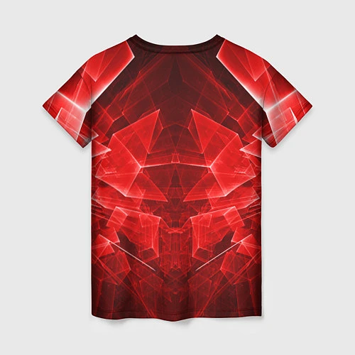 Женская футболка Mass Effect: Red Armor N7 / 3D-принт – фото 2