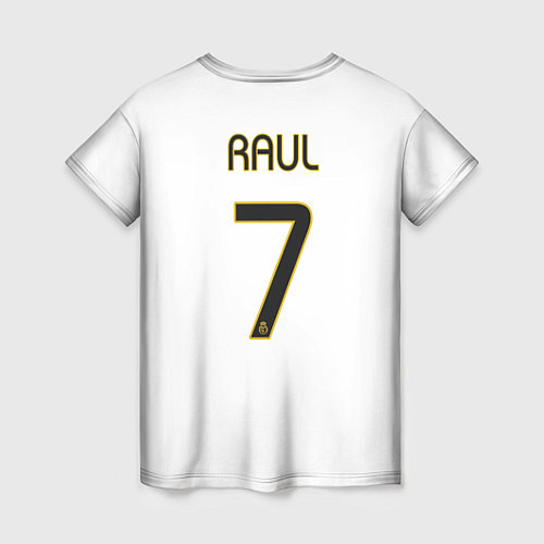 Женская футболка FC Real Madrid: Raul Retro / 3D-принт – фото 2