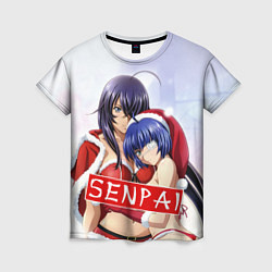 Футболка женская Senpai Love, цвет: 3D-принт