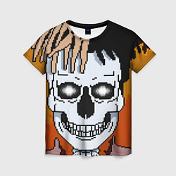 Футболка женская XXXtentacion Skull, цвет: 3D-принт