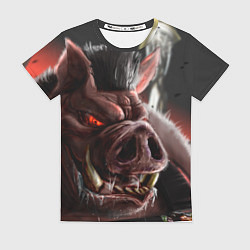 Женская футболка Duke Nukem Pig