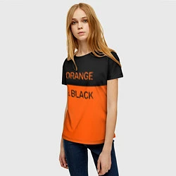 Футболка женская Orange Is the New Black, цвет: 3D-принт — фото 2