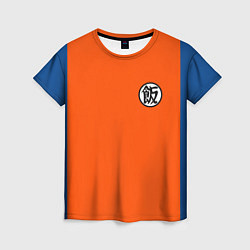 Женская футболка DBZ: Gohan Kanji Emblem