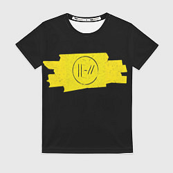 Футболка женская 21 Pilots: Yellow Trench, цвет: 3D-принт