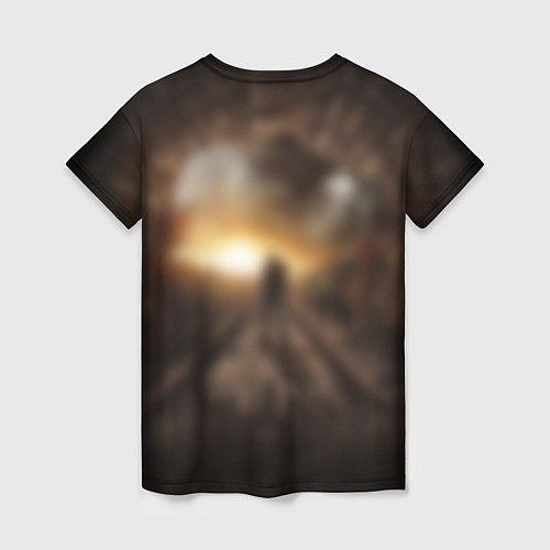 Женская футболка Metro Exodus: Sunset / 3D-принт – фото 2