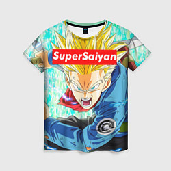 Футболка женская DBZ: Super Saiyan, цвет: 3D-принт