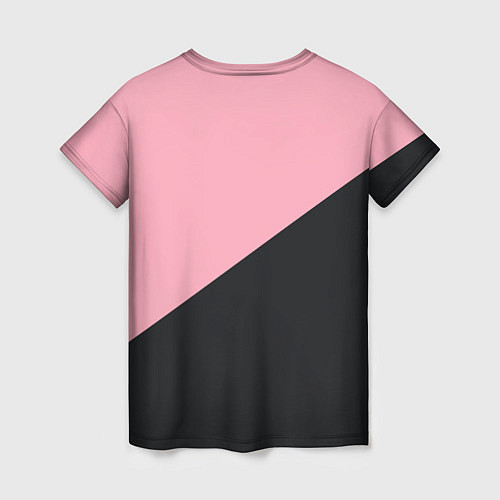 Женская футболка Black Pink / 3D-принт – фото 2