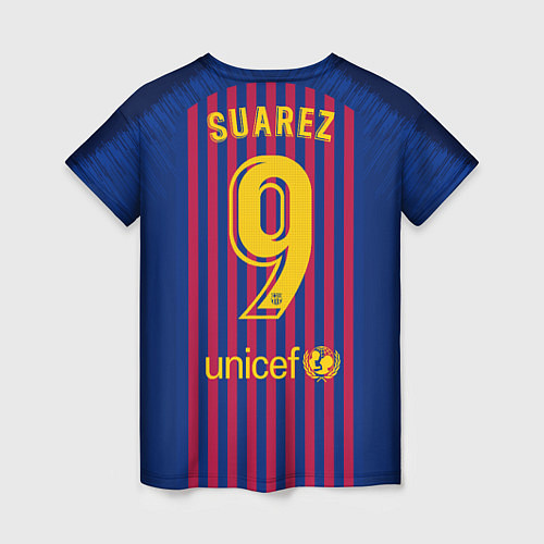 Женская футболка Suarez home 18-19 / 3D-принт – фото 2