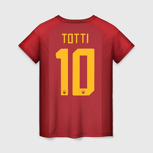 Женская футболка Totti legend 18-19 / 3D-принт – фото 2