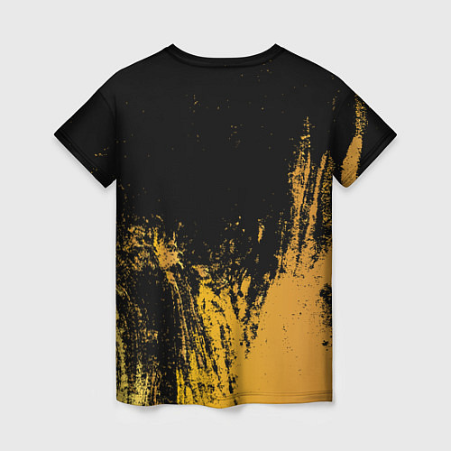Женская футболка PUBG: Yellow Colour / 3D-принт – фото 2