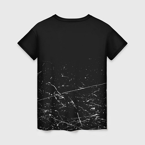 Женская футболка GONE Fludd ХАОС Черный / 3D-принт – фото 2