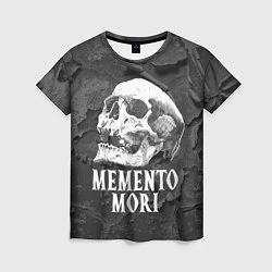 Женская футболка Memento Mori
