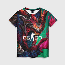 Футболка женская CS GO hyper beast skin, цвет: 3D-принт