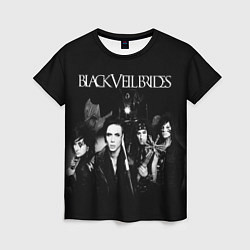 Футболка женская Black Veil Brides, цвет: 3D-принт