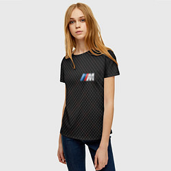 Футболка женская BMW M: Dark Side, цвет: 3D-принт — фото 2