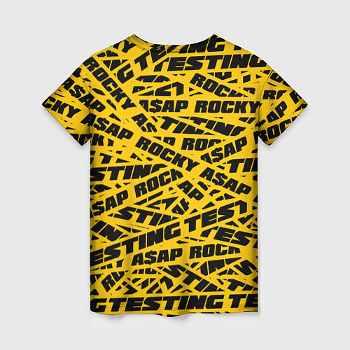 Женская футболка ASAP Rocky: Light Style / 3D-принт – фото 2