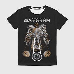 Футболка женская Mastodon, цвет: 3D-принт