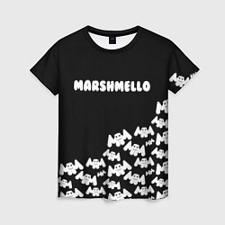 Футболка женская Marshmello: Dark Side, цвет: 3D-принт