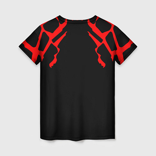 Женская футболка DOOM: Red Slayer / 3D-принт – фото 2