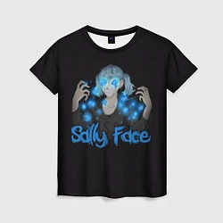 Футболка женская Sally Face: Blue Magic, цвет: 3D-принт