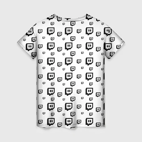 Женская футболка Twitch Online / 3D-принт – фото 2