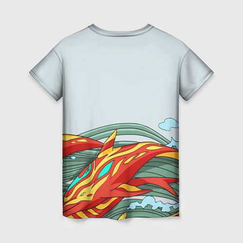 Женская футболка CS:GO Fish / 3D-принт – фото 2